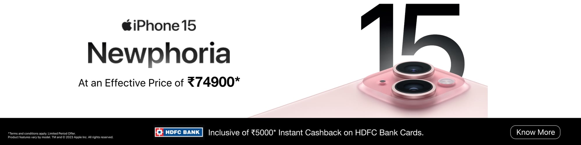 iPhone 15 Web-banner